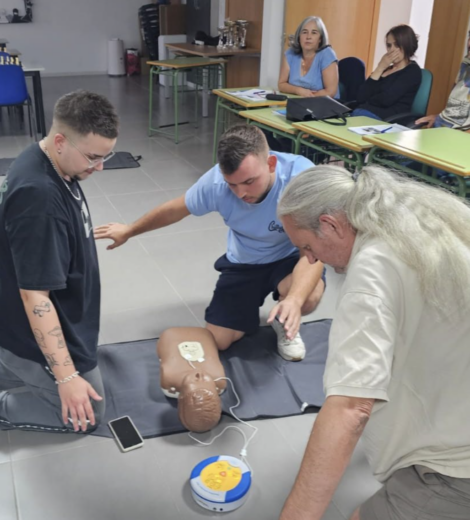 Cursos soporte vital basico y dea