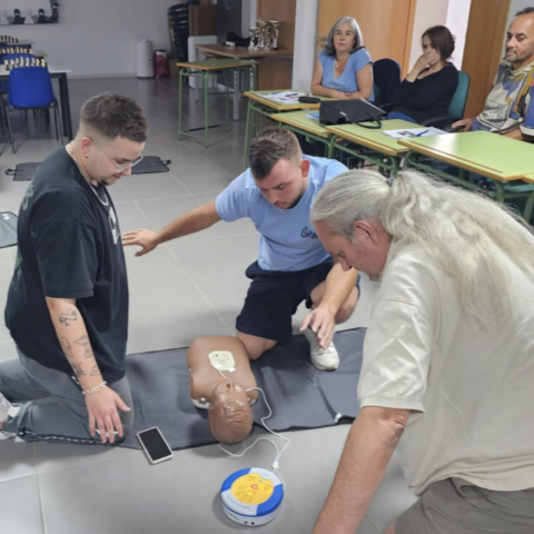 Cursos soporte vital basico y dea
